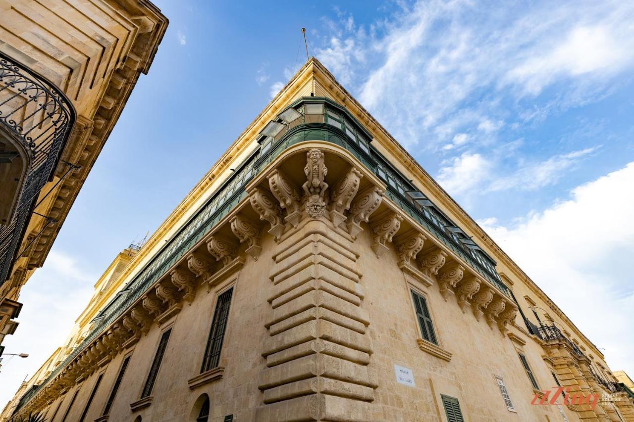 Apartment With Traditional Maltese Balcony In Valletta Apartamento